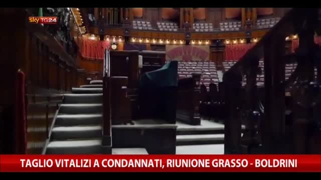 Taglio vitalizi a condannati, riunione Grasso-Boldrini