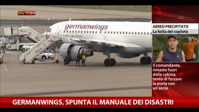 Germanwings, spunta il manuale dei disastri