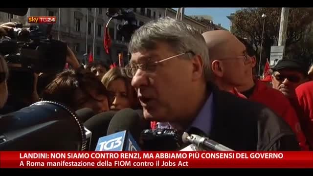 Landini: non siamo contro Renzi, ma abbiamo più consensi
