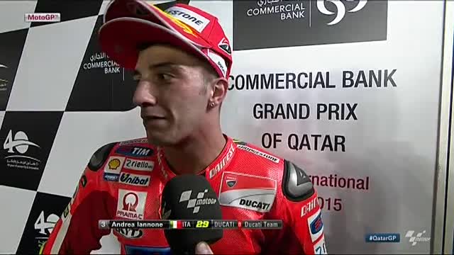 GP Qatar, Iannone: "Un risultato incredibile"