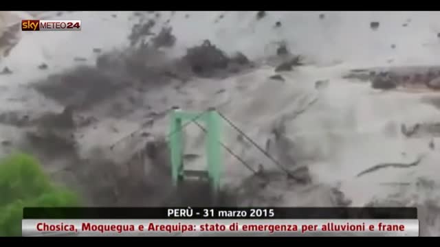 Chosica, Moquegua e Arequipa: emergenza alluvioni in Perù