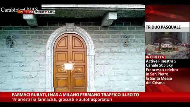 Farmaci rubati, i Nas a Milano fermano traffico illecito