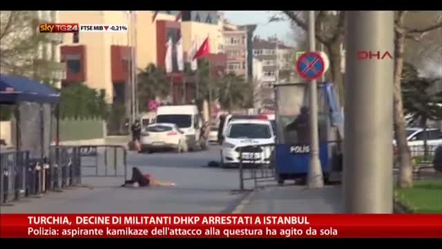 Turchia, decine di militanti DHKP arrestati a Istanbul