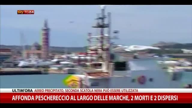 Affonda peschereccio nelle Marche, 2 morti e 2 dispersi