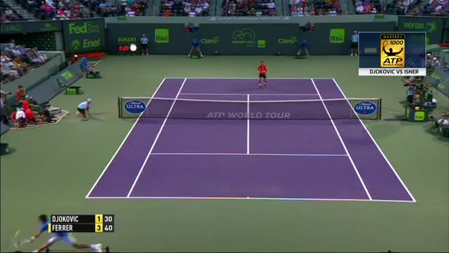 Miami, Djokovic e Isner in semifinale
