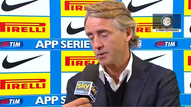 Mea culpa Mancini: "L'Inter delude? Sono io il responsabile"