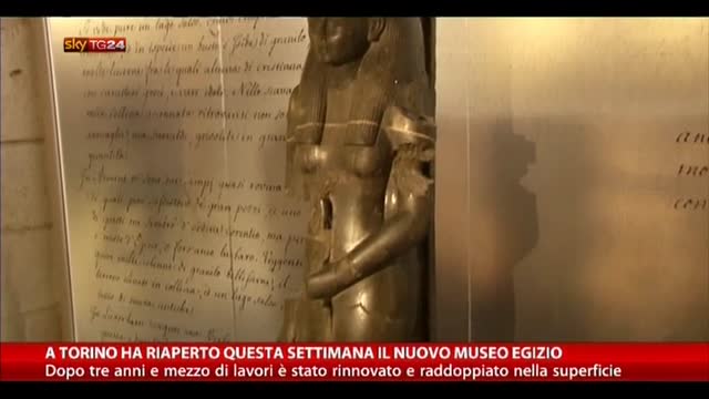 A Torino ha riaperto questa settimana il nuovo Museo Egizio
