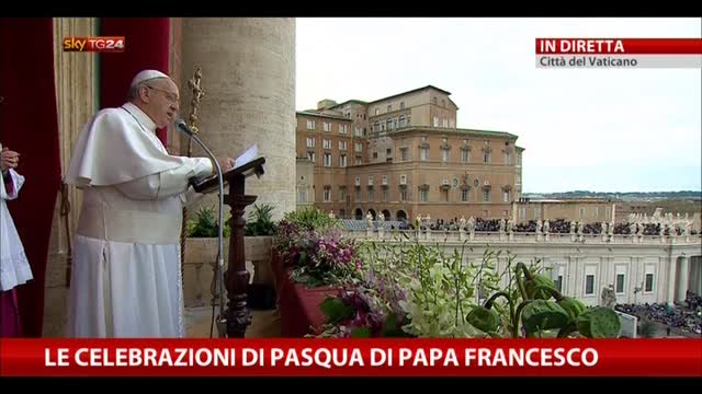 Pasqua, l'appello di Papa Francesco per la pace