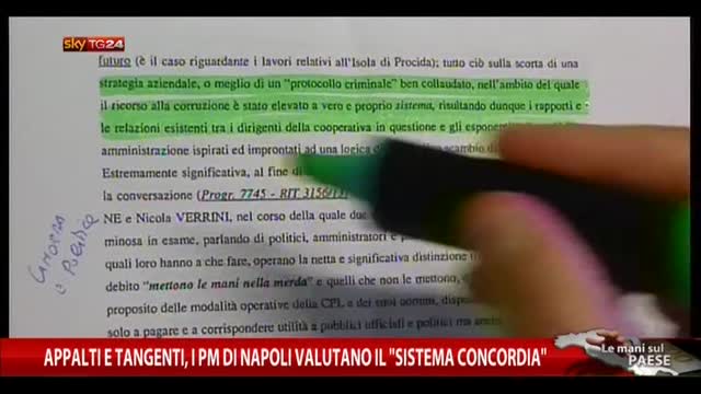 Appalti e tangenti, PM Napoli valutano "sistema Concordia"