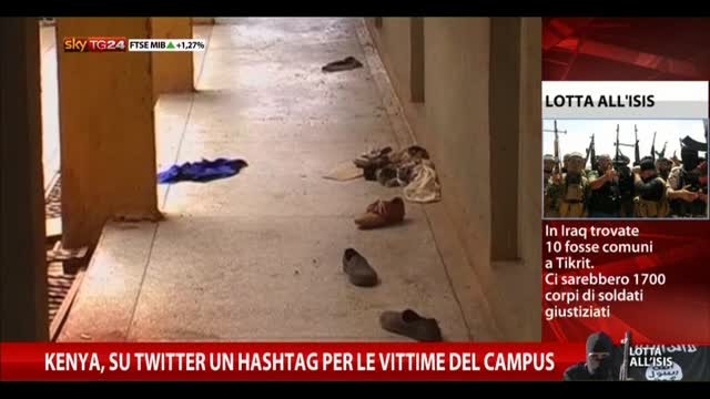 Kenya, su twitter un hashtag per vittime del campus