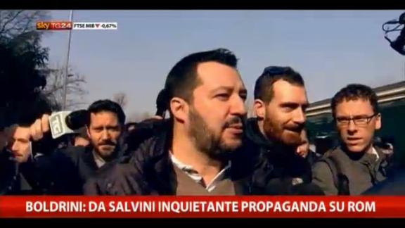 Salvini: radere al suolo i Campi Rom