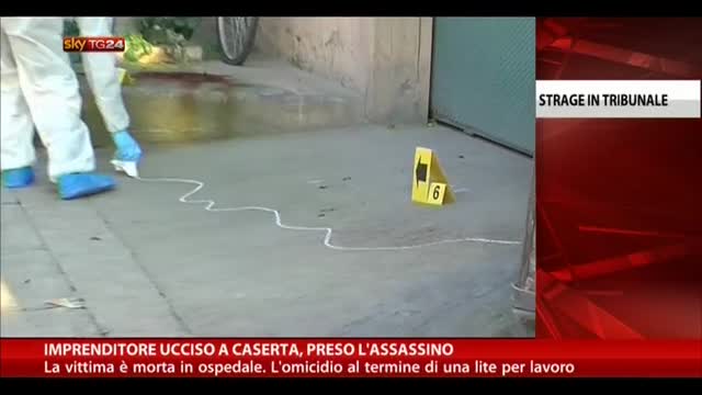 Imprenditore ucciso a Caserta, preso l'assassino