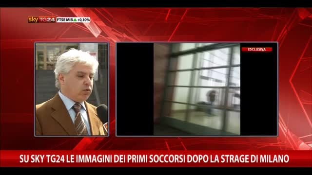 Esclusiva: il video dei soccorsi dopo la strage di Milano