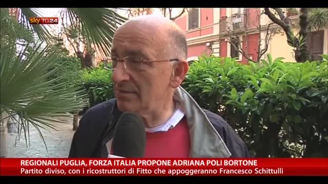 Regionali Puglia, Forza Italia propone Adriana Poli Bortone