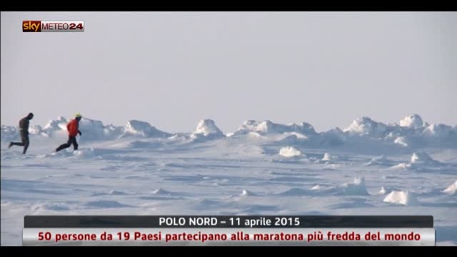 Polo Nord, la maratona più fredda del mondo
