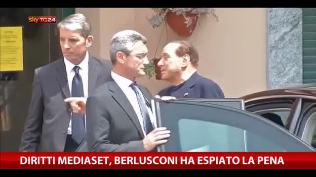 Diritti Mediaset, Berlusconi ha espiato la pena