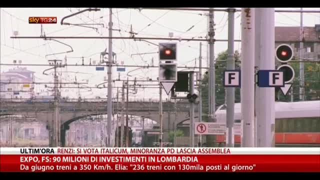 Expo, FS: 90 mln di investimenti in Lombardia