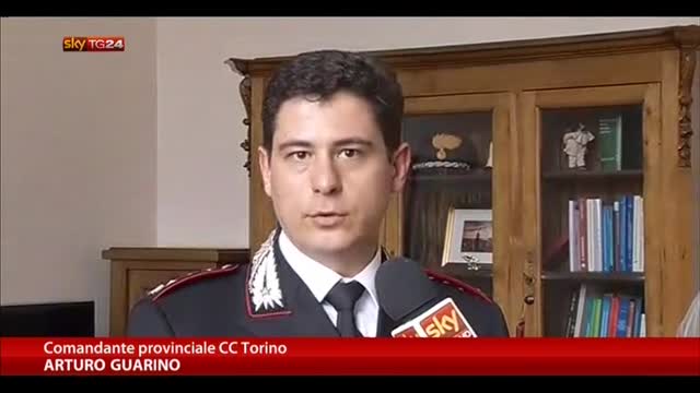 Carabinieri Torino: bimbo sta bene, no resistenza dal padre