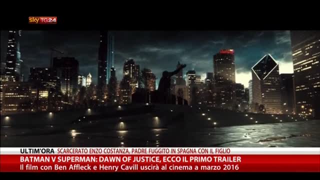 Batman vs Superman: Dawn of Justice, ecco il primo trailer