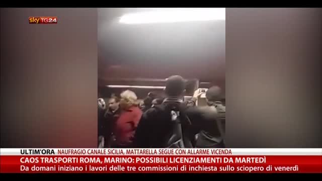 Trasporti Roma, Marino: possibili licenziamenti da martedì