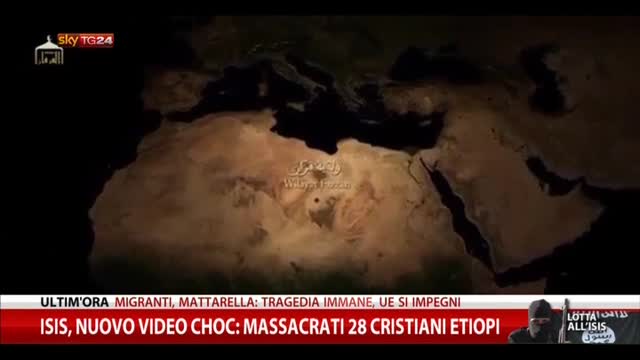 ISIS, nuovo video choc: massacrati 28 cristiani etiopi