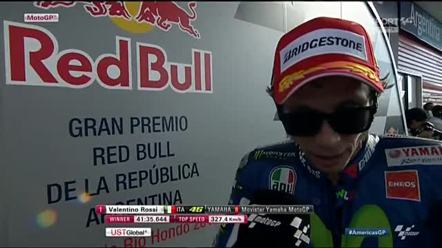 Rossi: "Sapevo di potercela fare. Mi spiace per Marquez"