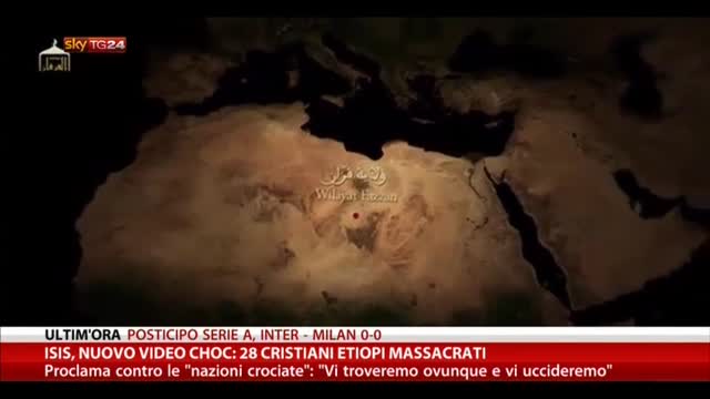 ISIS, nuovo video choc: 28 cristiani etiopi massacrati