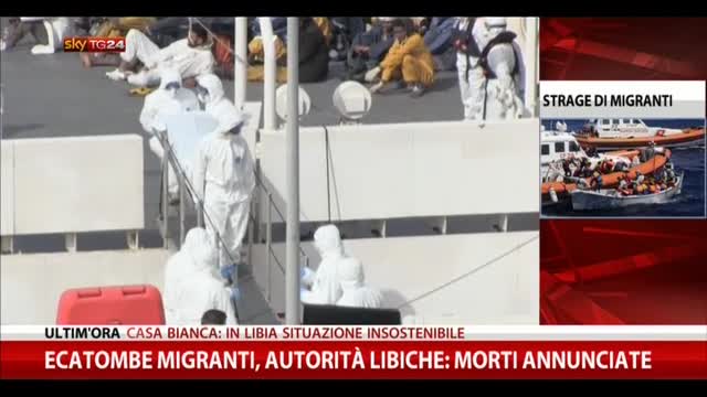 Ecatombe migranti, autorità libiche: "Morti annunciate"