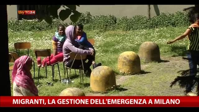 Migranti, la gestione dell'emergenza a Milano
