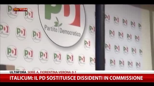 Italicum, il PD sotituisce i dissidenti in commissione
