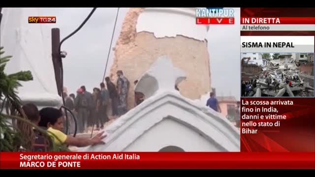 Terremoto in Nepal, parla Marco De Ponte (Action Aid)