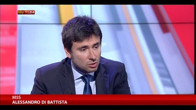 Italicum, Di Battista: pronti ad azioni extraparlamentari