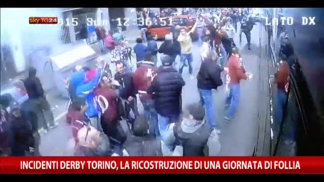 Derby Torino, la ricostruzione di una giornata di follia
