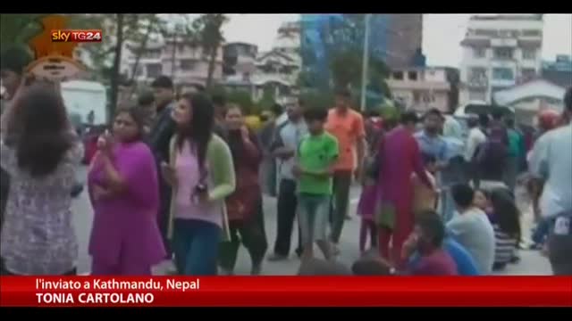 Sisma Nepal, il racconto dell'inviato di Sky TG24