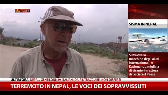Terremoto in Nepal, le voci dei sopravvissuti