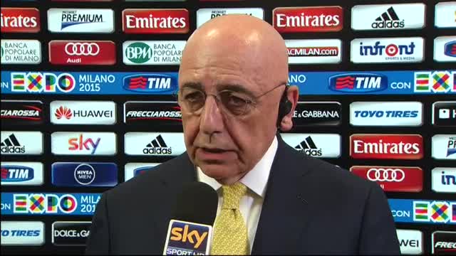 Galliani: “Qualsiasi decisione sarà presa nel bene del club"