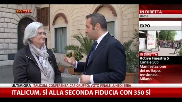 Bindi a Sky TG24: "Renzi ha violato la Costituzione"
