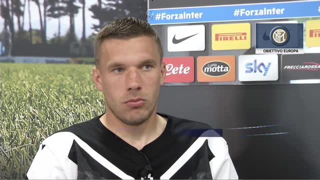 Inter, Podolski crede all'Europa: "Possiamo vincerle tutte"