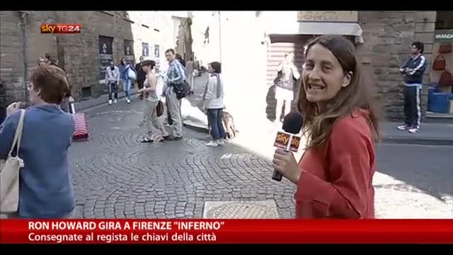 Ron Howard gira a Firenze "Inferno"