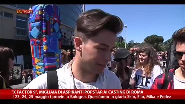 "X Factor 9", in migliaia ai casting di Roma