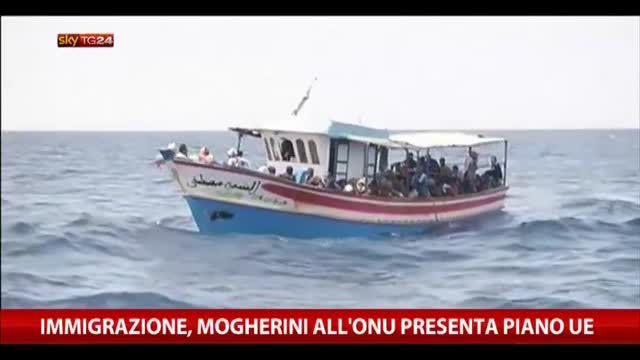 Immigrazione, Mogherini all'Onu presenta piano UE