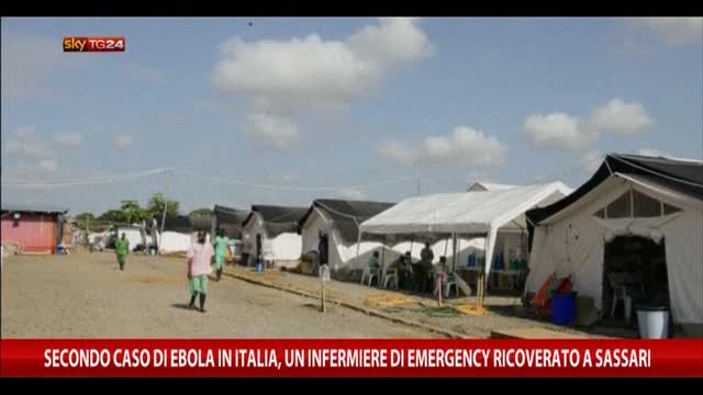 Secondo caso Ebola in Italia: infermiere Emergency a Sassari