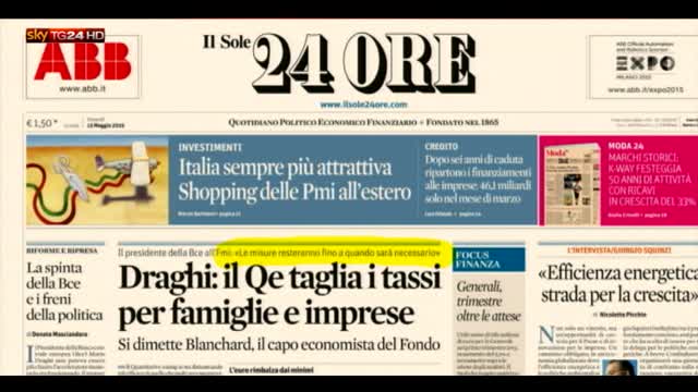 Rassegna stampa nazionale (15.05.2015)