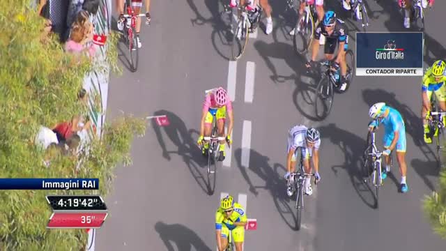 Giro, settima tappa: Contador al via