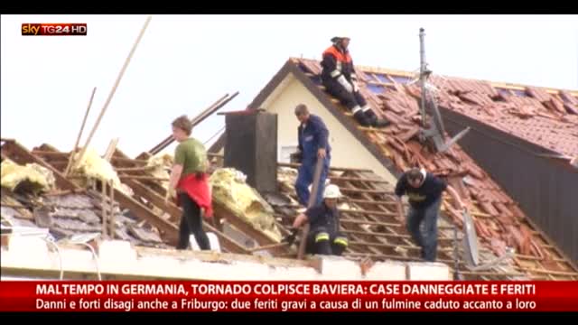 Germania tornado colpisce Baviera  danni e feriti