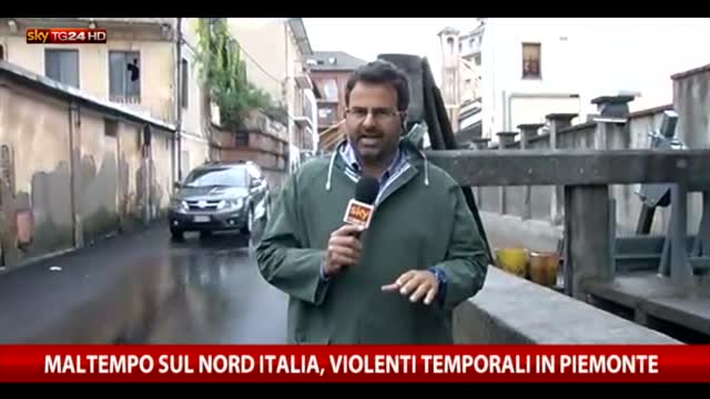 Maltempo violenti temporali in Piemonte