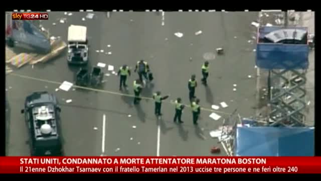 Strage di Boston, condanna a morte per l'attentatore