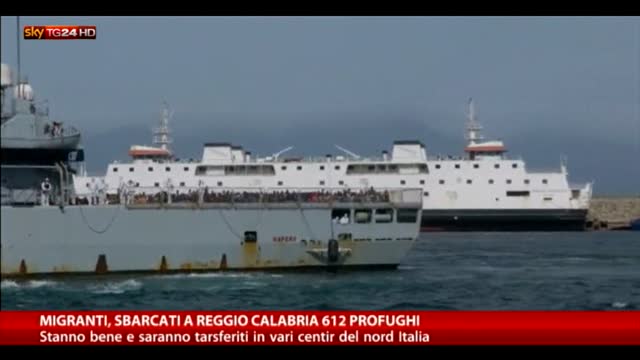Migranti, sbarchi a Reggio Calabria
