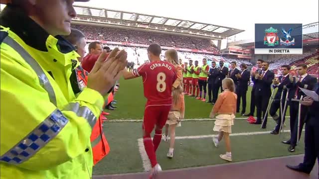 L'addio della leggenda, il boato di Anfield saluta Gerrard