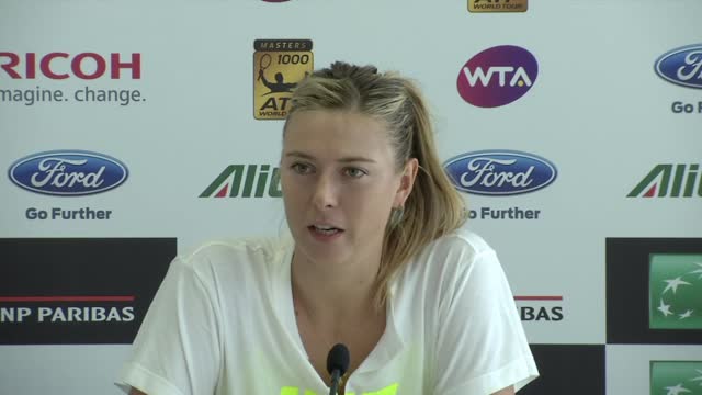 Maria Sharapova trionfa a Roma: "Ho gestito bene la finale"
